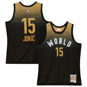 Nikola Jokic Team Captivant World 2016 Hardwood Classics Rising Stars Swingman Jersey Black
