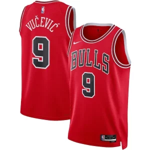 Nikola Vucevic Chicago Bulls Nike Dashing Unisex Swingman Jersey Icon Edition Red