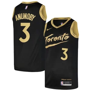 OG Anunoby Premium Toronto Raptors Nike Swingman Player Jersey City Edition Black