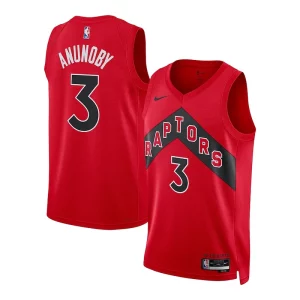OG Anunoby Toronto Raptors Nike Unisex Swingman Jersey Association Edition Red Incontournable