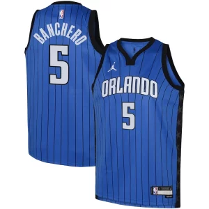 Paolo Banchero Orlando Magic Jordan Brand Youth Swingman Jersey Statement Distingué Royal