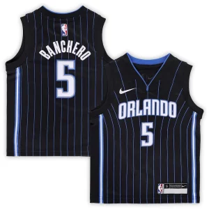 Paolo Banchero Orlando Refiné Magic Nike Preschool Swingman Player Jersey Icon Edition Black
