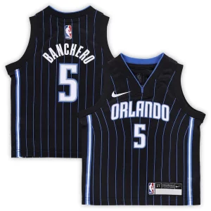 Paolo Banchero Orlando Magic Nike Toddler Swingman Player Jersey Vibrant Icon Edition Black