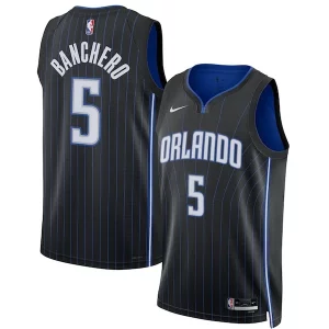 Paolo Banchero Orlando Magic Nike Unisex 2022 NBA Draft First Round Pick Swingman Haut de gamme Jersey Icon Edition Black