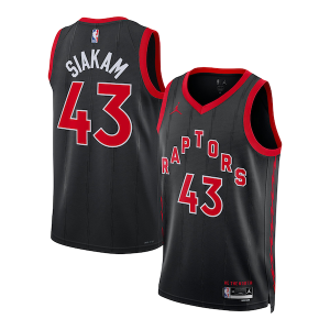 Pascal Siakam Toronto Raptors Moderne Jordan Brand Unisex Swingman Jersey Statement Edition Black