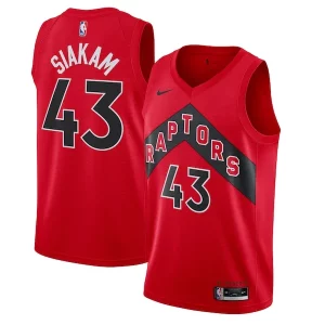 Pascal Siakam Toronto Personalisable Raptors Nike 2020/21 Icon Swingman Jersey Red