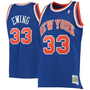 Patrick Ewing New York Luxueux Knicks 1991/92 Hardwood Classics Swingman Jersey Blue