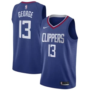 Paul Unique George LA Clippers Nike 2019/20 Swingman Jersey Blue Icon Edition