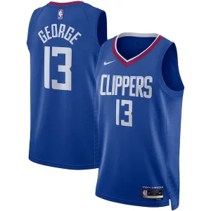Paul George LA Clippers Nike Unisex Personalisable Swingman Jersey Icon Edition Royal