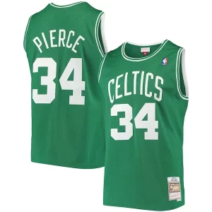 Paul Pierce Boston Celtics Hardwood Classics Swingman Éclatant Jersey Kelly Green