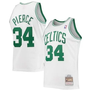 Paul Pierce Boston Celtics Gracieux Hardwood Classics Swingman Jersey White/Kelly Green