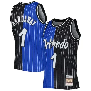 Penny Hardaway Orlando Moderne Magic Hardwood Classics 1994/95 Split Swingman Jersey Blue/Black