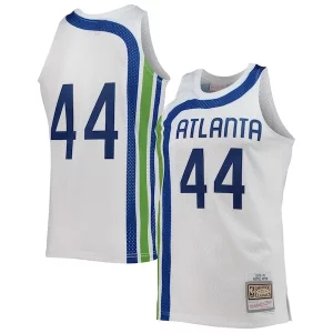 Pete Maravich Atlanta Hawks 1970/71 Hardwood Classics Swingman Distingué Jersey White