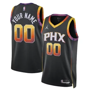 Phoenix Suns Jordan Brand Unisex 2022/23 Swingman Custom Jersey Statement Edition Commémoratif Black