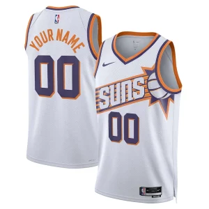 Phoenix Suns Nike Sophistiqué Unisex Swingman Custom Jersey White Association Edition