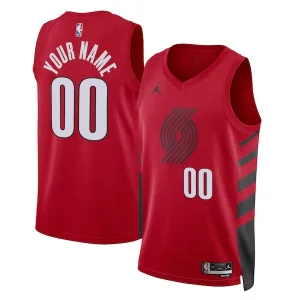 Portland Trail Blazers Jordan Brand Unisex 2022/23 Swingman Custom Jersey Bold Statement Edition Red