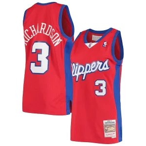 Quentin Richardson Haut de gamme LA Clippers 2000/01 Hardwood Classics Swingman Jersey Red