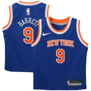 RJ Barrett New York Knicks Nike Preschool Swingman Player Jersey Splendide Icon Edition Blue