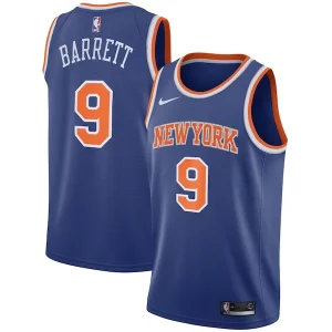 RJ Admirable Barrett New York Knicks Nike Swingman Jersey Blue Icon Edition