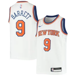 RJ Barrett New York Knicks Nike Youth Swingman Jersey Exclusif Association Edition White