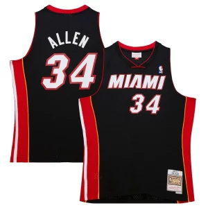 Ray Allen Miami Heat Hardwood Notable Classics Swingman Jersey Black
