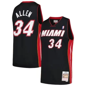 Ray Allen Miami Heat 2012/13 Hardwood Classics Swingman Notable Jersey Black