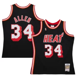 Ray Allen Miami Heat 2013/14 Hardwood Classics Swingman Uniques Jersey Black