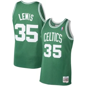 Reggie Lewis Boston Celtics 1987/88 Superbe Hardwood Classics Swingman Jersey Kelly Green