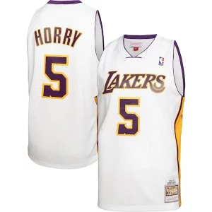 Robert Confortable Horry Los Angeles Lakers 2001/02 Hardwood Classics Swingman Jersey White