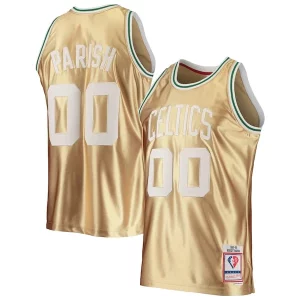 Robert Parish Boston Celtics 75th Anniversary 1985/86 Hardwood Classics Swingman Jersey Gold Notable