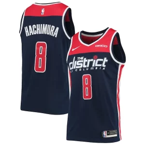 Rui Hachimura Washington Wizards Nike Magnifique Swingman Player Jersey Icon Edition Navy