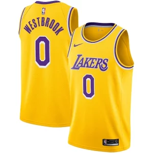 Russell Westbrook Los Angeles Lakers Nike 2020/21 Swingman Player Gracieux Jersey Gold Icon Edition