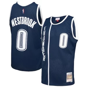 Russell Westbrook Oklahoma City Thunder 2015/16 Swingman Jersey Blue Commémoratif