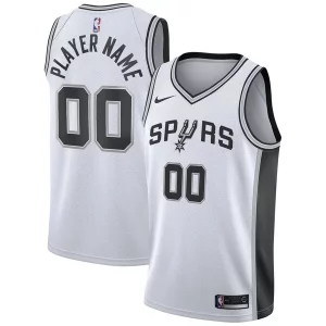 San Antonio Spurs Nike 2020/21 Swingman Tendance Custom Jersey Association Edition White
