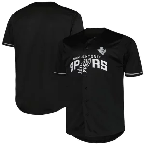 San Antonio Spurs Profile Big Collectible & Tall Pop Jersey Black