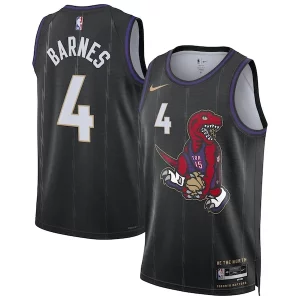 Scottie Barnes Toronto Raptors Nike Unisex 2024/25 Swingman Player Jersey Admirable City Edition Black