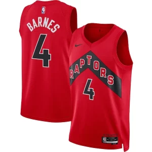 Scottie Barnes Toronto Raptors Nike Unisex Swingman Jersey Icon Edition Red Splendide