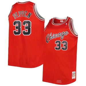 Scottie Pippen Éclatant Chicago Bulls Big & Tall Hardwood Classics 2003/04 Swingman Jersey Red