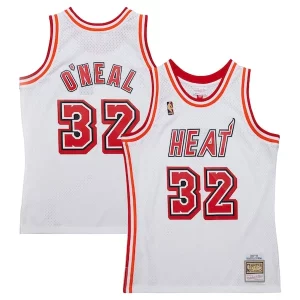Shaquille O'Neal Miami Heat 2007/08 Hardwood Classics Swingman Jersey Unique White