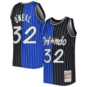 Shaquille O'Neal Orlando Magic Hardwood Classics 1994/95 Split Sophistiqué Swingman Jersey Blue/Black
