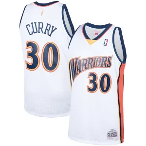 Stephen Curry Golden State Warriors Hardwood Sophistiqué Classics Swingman Jersey White