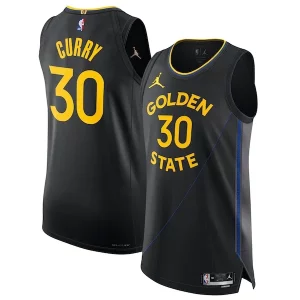 Stephen Curry Golden State Gracieux Warriors Jordan Brand 2024/25 Authentic Jersey Statement Edition Black