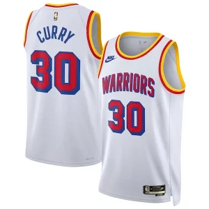 Stephen Curry Golden State Warriors Nike Unisex 2024/25 Luxueux Swingman Jersey White Classic Edition