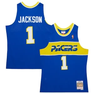 Stephen Jackson Indiana Charming Pacers 2004/05 Hardwood Classics Swingman Jersey Royal