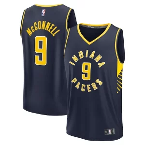 T.J. McConnell Indiana Pacers Fast Break Exclusif Replica Player Jersey Icon Edition Navy