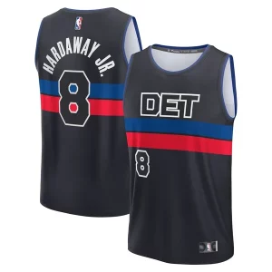Tim Hardaway Jr. Detroit Pistons Authentique Youth Fast Break Player Jersey Statement Edition Black