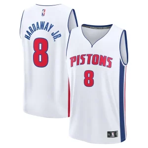 Tim Hardaway Jr. Detroit Pistons Youth Éclatant Fast Break Replica Player Jersey Association White Edition