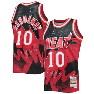 Tim Hardaway Miami Heat Hardwood Classics 1996/97 Captivant Hyper Hoops Swingman Jersey Scarlet