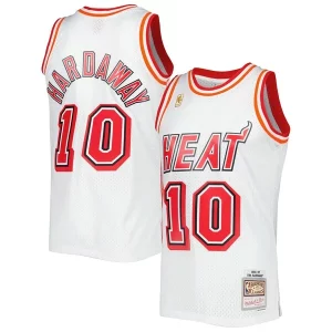 Tim Hardaway Miami Heat Hardwood Classics Captivant Swingman Jersey White