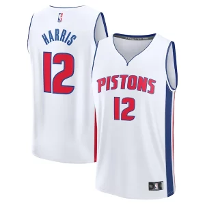 Tobias Harris Detroit Pistons Fast Break Replica Player Splendide Jersey Association Edition White